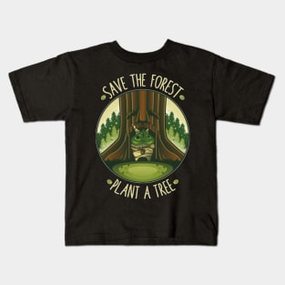 Save the Forest - Plant a Tree Kids T-Shirt